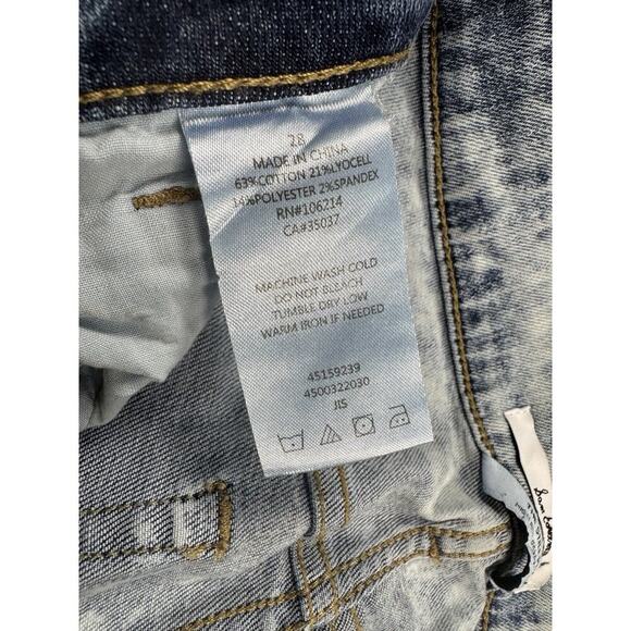 Sam Edelman Distressed Stiletto Skinny Jeans Size 28 - Picture 7 of 7
